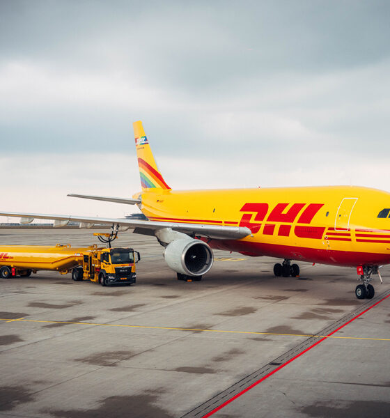 DHL 항공기 이미지