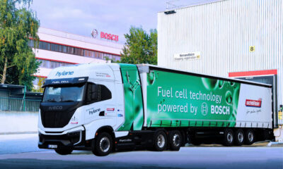 800km 주행 가능한 40톤 수소 연료전지 트럭