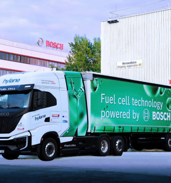 800km 주행 가능한 40톤 수소 연료전지 트럭