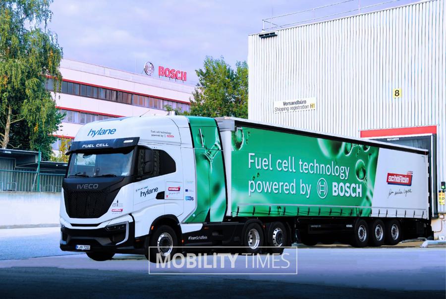 800km 주행 가능한 40톤 수소 연료전지 트럭