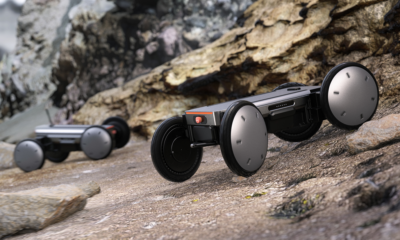 차세대 자율주행 모빌리티 로봇 플랫폼 ‘모베드(Mobile Eccentric Droid, MobED)’는 험난한 지행에서도 주행이 가능하다